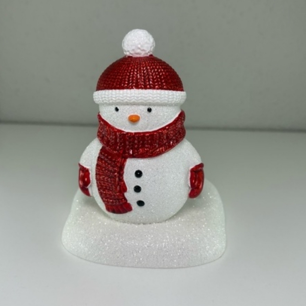New Bath & Body Works Snowman soap holder Christmas